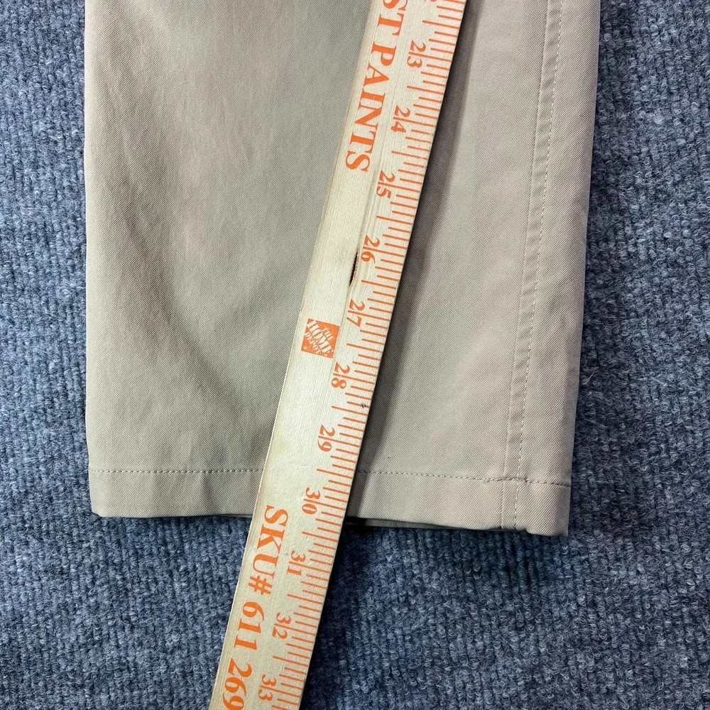 The North Face Chino Pants Mens Beige Flat Front Pockets Classic Outdoor - 36X30